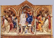 Coronation of the Virgin and Adoring Saints Lorenzo Monaco
